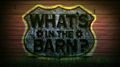     ? / What's in the barn?