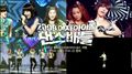 Nicole (KARA) ,Ga-In (BEG) ,HyunAh (4minute) ,Minzy (2NE1) - Dance Battle - 2NE1