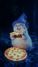 Wizard cat eating pizza (���-��������� ��� �����)