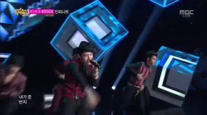 130418 C-CLOWN - SHAKING HEART @ M!Countdown (Comeback Stage)