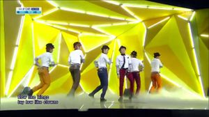 130421 C-CLOWN - SHAKING HEART @ SBS Inkigayo