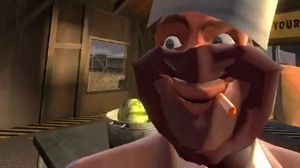 The spy is a french chef - TF2 FUN