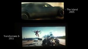 Transformers 3 scene from The Island - Vidno